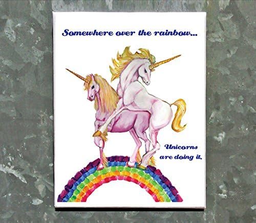 Unicorns Humping Magnet