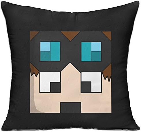 Myeehome Pillow TDM Square Pillow Cushion Cover Bed Pillow Sofa Pillow 18" X 18"