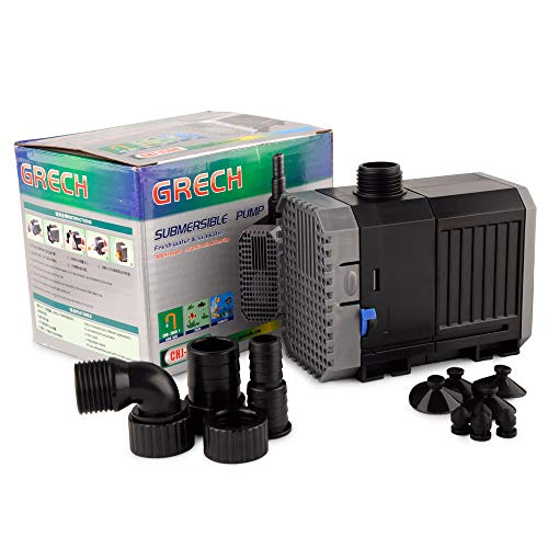 YCTECH 45W 660 GPH Submersible Pump for Aquarium, Fish Tank, Pond, Fountains, Statuary, Hydroponics Aquaponics