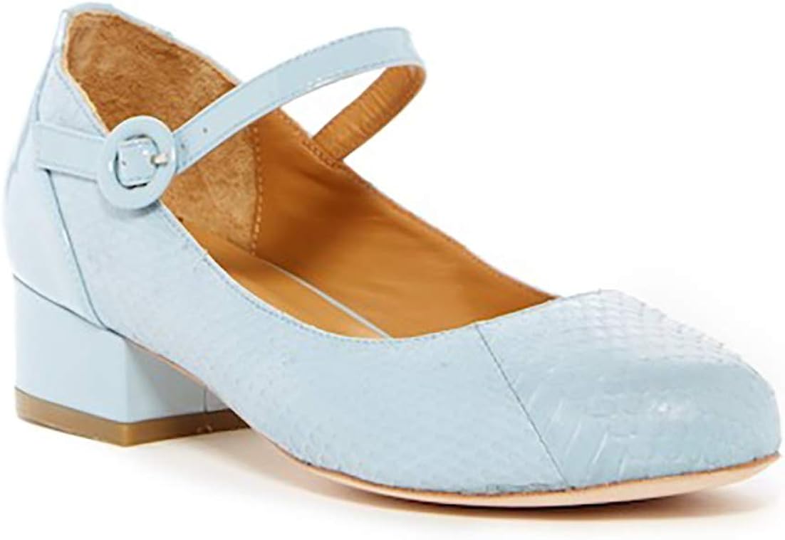 light blue mary janes