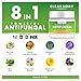 Antifungal Cream- Effectively Treat Toenail Fungus, Athlete’s Foot, Eczema, Ringworm, Jock Itch- Powerful Natural Tea Tree Oil Formula Combats Nail Fungus, Body Acne, Foot Odors- Made in USA, 2ozthumb 2