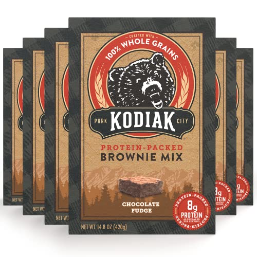 Kodiak Cakes Protein Brownie Mix 100 Whole Grains Chocolate Brownies