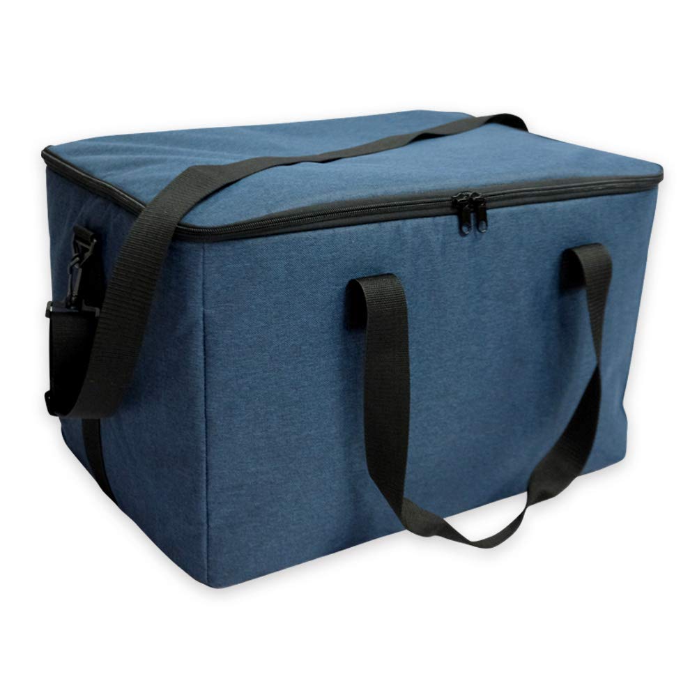 TIYASTUN® 58L Cool Cooler - Large Insulated Food Delivery Bag, Pizza & Frozen Food, Collapsible, Leakproof for Picnic, Camping & Grocery Shopping