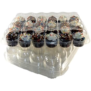 mini cupcake individual containers