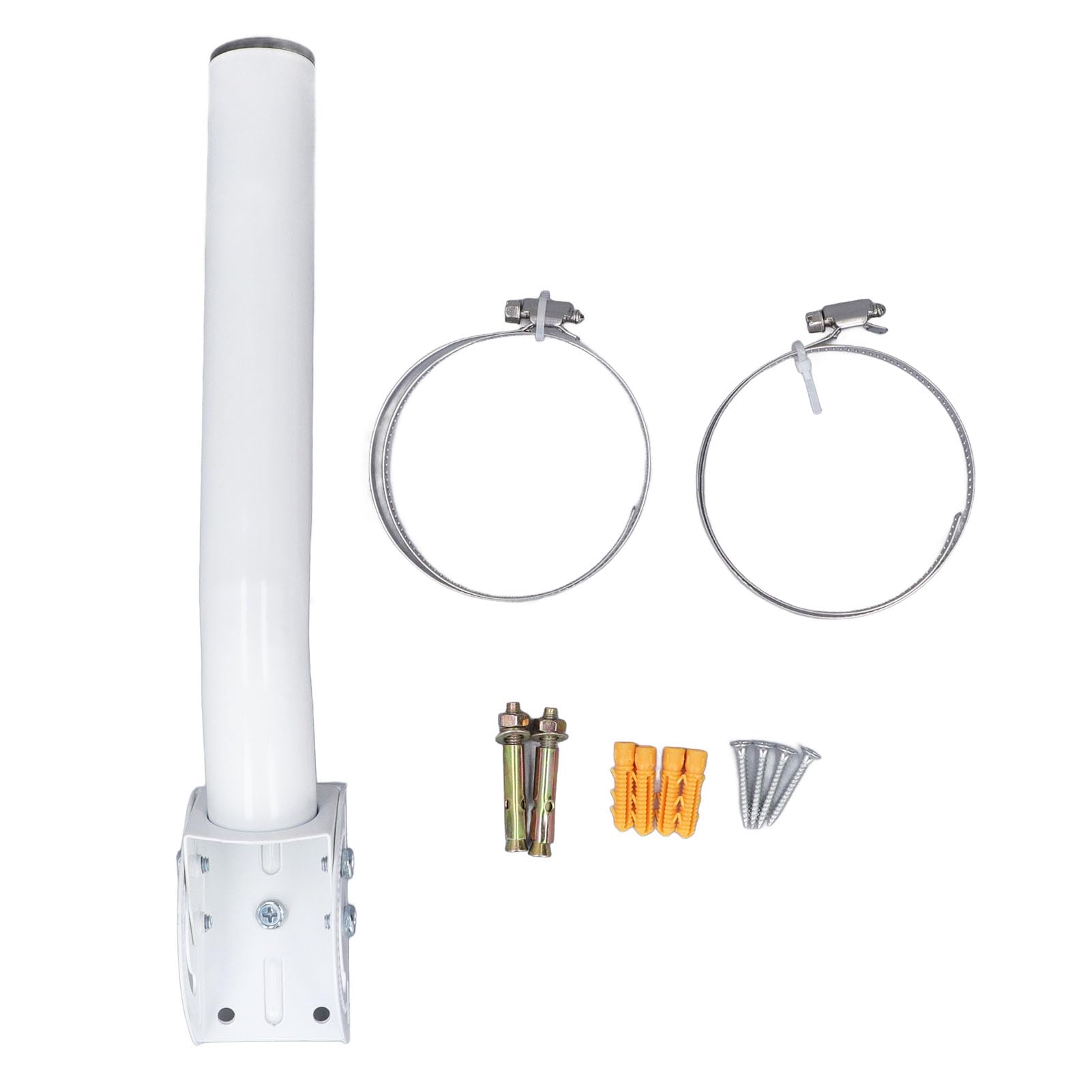 Yunir Pivot Roof Mount, Adjustable Starlink Pole Mounting Kit, Weather Proof Pivot Mounting for Starlink V2, Starlink Internet Kit Satellite, Wireless Bridge, Weather Station