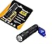 Fenix E12 XP-E2 Mini Pocket LED Light with AA Battery and a Blue Keychain Light - 130 Lumens