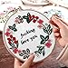 Artilife Embroidery Starter Kit for Adult Cross Stitch Kit Stamped Embroidery with Pattern for Kids Craft Embroidery Hoops Floss Thread Needles