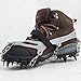 Lixada 1 Pair 12 Teeth Claws Crampons Non-slip Shoes Cover Stainless Steel Chain Outdoor Ski Ice Snow Hiking Climbing Grey