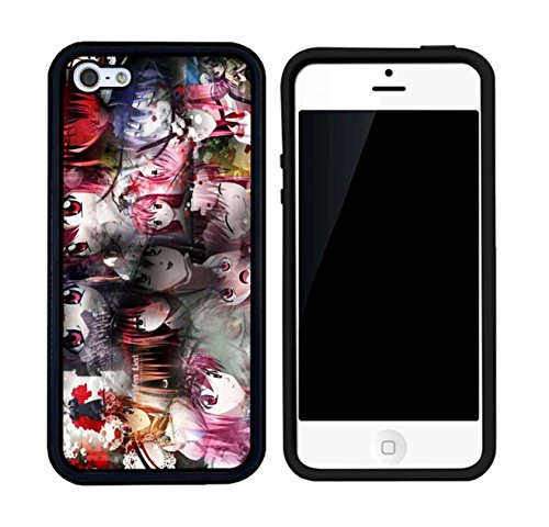 Elfen Lied Lucy Nana Mariko 2 Case Cover Your iPhone 5C Case ( Black Hard Plastic )