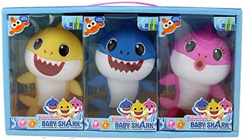 baby shark rubber toys