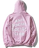 Mars NY Unisex Antisocial Social Club Hoodie Kanye West Hoodie (X-LARGE)