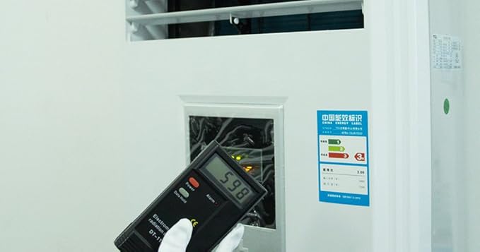 Bargz - High Quality DT-1130 Digital Electromagnetic Radiation Detector Sensor Indicator EMF Meter Tester Black