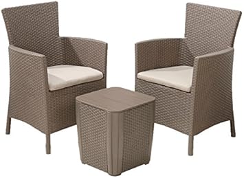 Allibert Set De Balcon Iowa Balcony Cappuccino Amazon Fr Jardin