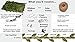 Green Leaf Trim Ribbon Vine, 150 ft Green Artificial Vine Ribbon with Leaves + 330 ft of Natural Jute Twine Packing String Ribbon - for Wedding Greek Garden Party Home Decorative Botanical Greenery
