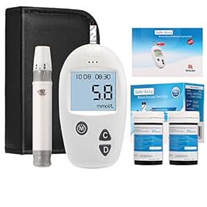 Blood Glucose Meter Monitor kit Diabetes test kit blood ...