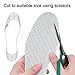 Skyfoot’s Wool Insole, 3 Layers Winter Heated Insole Cold Weather Warm Inserts for Men and Women (White)