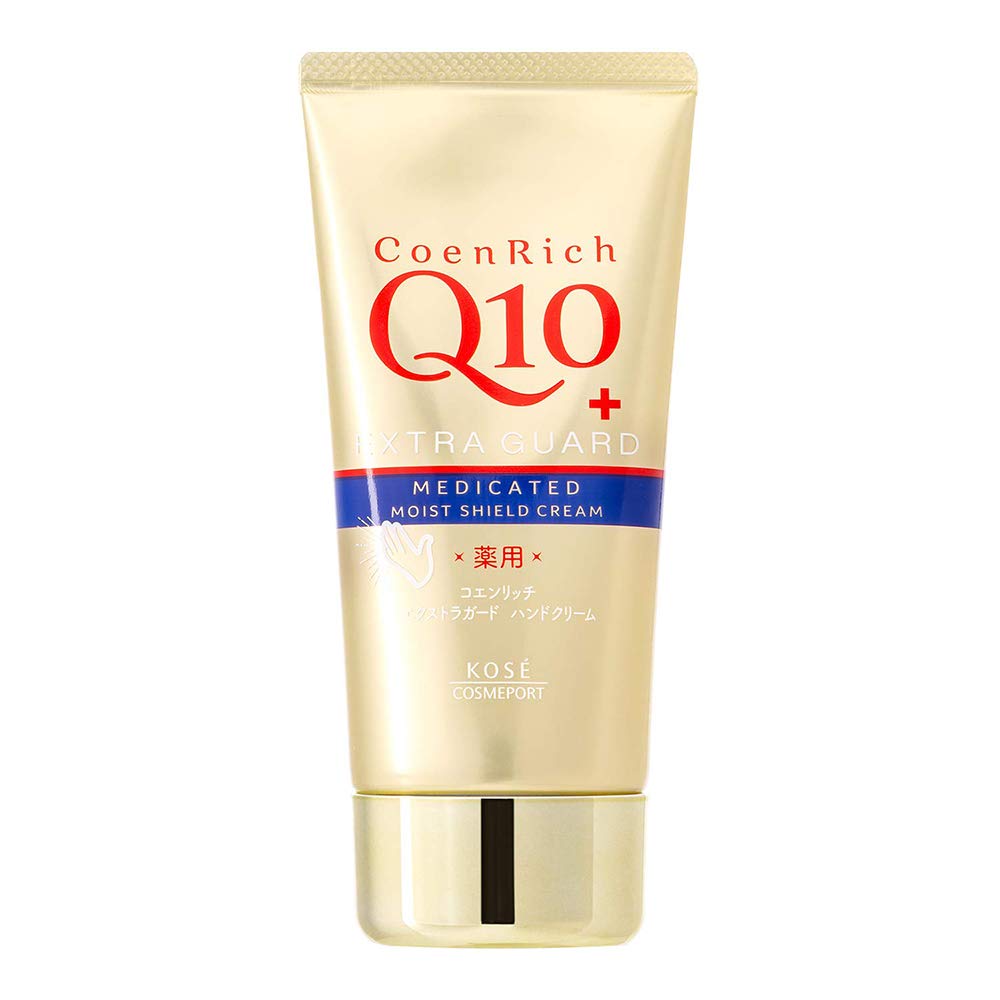 Kose Coen Rich Q10 Medicated Extra Guard Hand Cream 80g (Green Tea Set)