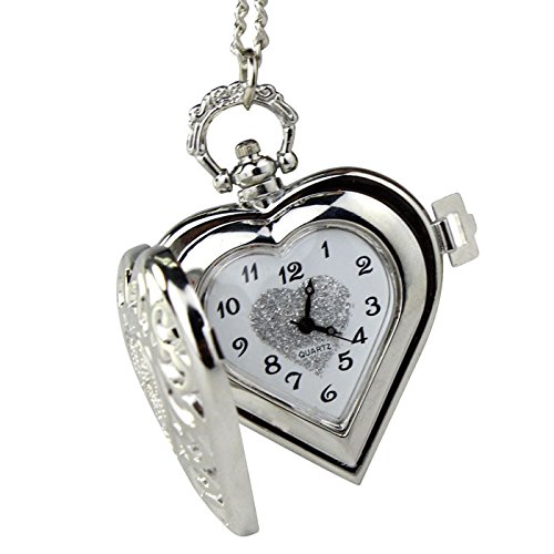heart shaped pocket watch