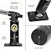 Kitchen {Culinary} Torch | Cooking Torch For Creme Brulee | Butane Blow Torch For Home & Pro Chefs | Safety Lock & Adjustable Flame | Free Bonus: Stand & 2 Recipe E-Books | By XPERTS FLAME. (BLACK)