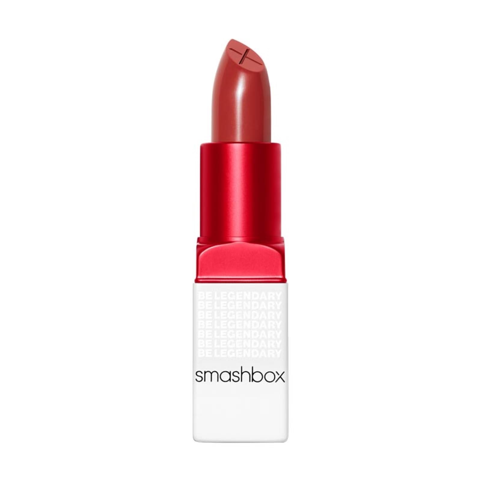 Smashbox Be Legendary Prime & Plush Lipstick | Creamy, High-Pigment, Peptide + Moisture Infused lipstick with built in primer for smooth color, 0.14 Ounce, First Time