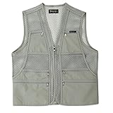 myglory77mall Men's Multi Pockets Fly Fishing Hunting Mesh Vest Outdoor Jacket