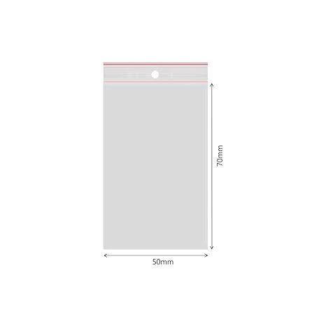 verpacking 500 Druckverschlussbeutel Polybeutel Zip-Beutel verschiedene Größen 50 x 70mm