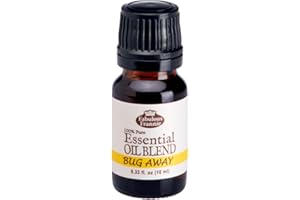 Fabulous Frannie Bug Away Essential Oil Blend 100% Pure Undiluted Grade Citronella Lavender Eucalyptus and Lemongrass 10mL