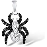 Santuzza Sterling Silver Halloween Gemstone Pendant for Women