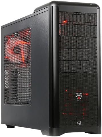 Aerocool Bx500 Caja Torre Gaming en Aluminio Negro: Amazon.es: Informática