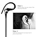 GBtiger Wireless Bluetooth Headphones, Bluetooth 4.0 HD Stereo Earbuds Noise Cancelling Sports Earphones Hand-free Call with Mic(Black)