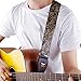 Guitar Strap, Mugig Shoulder Strap for Guitar, Vintage Luxurious Pattern, 37.4