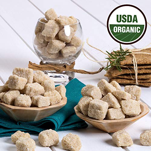 The Sugar Lab Bulk 2.2 Tub USDA Certified Organic Sugar Cubes All Natural Kosher Vegan & Non-GMO Organic Sugar Cubes - Great Sugar for Tea and coffee sugar - Use Natural Sugar Cubes in Cocktails - Thumbnail 4