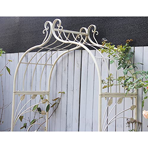 Rosenbogen aus Metall, Pergola Laube, für Kletterpflanze Rosen Reben, Indoor Outdoor Garten Patio Dekoration… – Bild 4