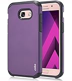 Galaxy A5 2017 Case, OUBA [Dual Layer] [Anti-Drop] Hybrid Defender Shockproof Rugged Premium Protective Case Cover for Samsung Galaxy A5 2017 - Purple