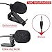 AUTOLOVER 3.5mm Portable Car External Microphone Mic DVD Radio Laptop Stereo Player Head Unit with 3m Cable Plug and Play