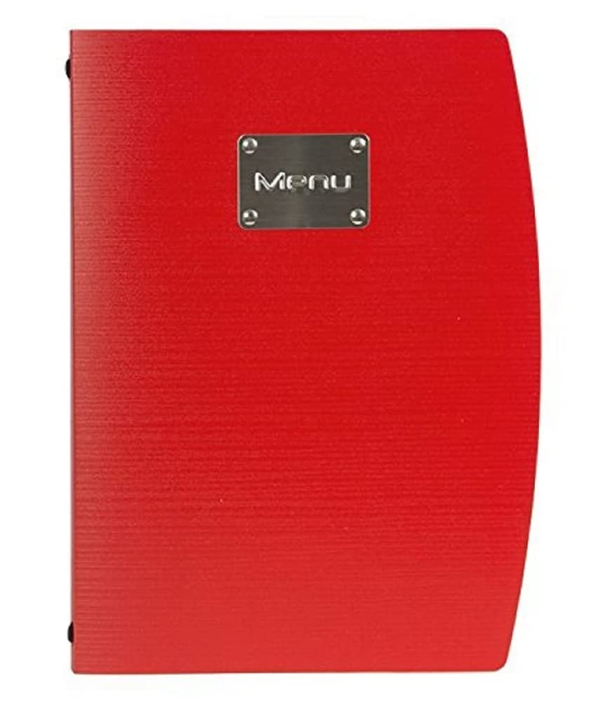 Securit MC-RCA4-RD Rio A4 Menu Holder, Red