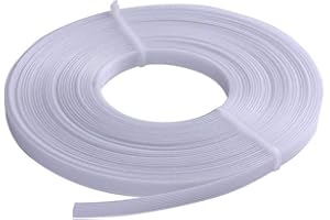 Polyester Boning for Sewing,50 Yard x 0.5 Inch Through Low Density Boning for Wedding Dress Corsets,Nursing Caps,Bridal Gowns