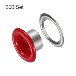 HARFINGTON 200 Set Color Round Grommets 6mm