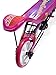 SpaceScooter Ride On Pink | Push Board Pump Action Kids Scooter with Handbrake, Air Suspension & Compact Fold