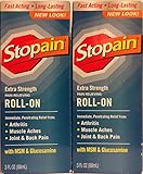 Stopain Extra Strength Pain Relief Roll-on, 3 oz
