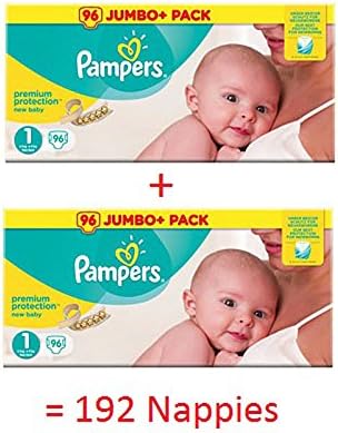 pampers size 1 jumbo pack 96