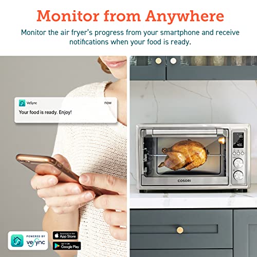 cosori air fryer toaster oven combo 30l