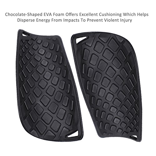 image for Sportout Adult Youth Kids Soccer Shin Guards,Comprehensive Protection 