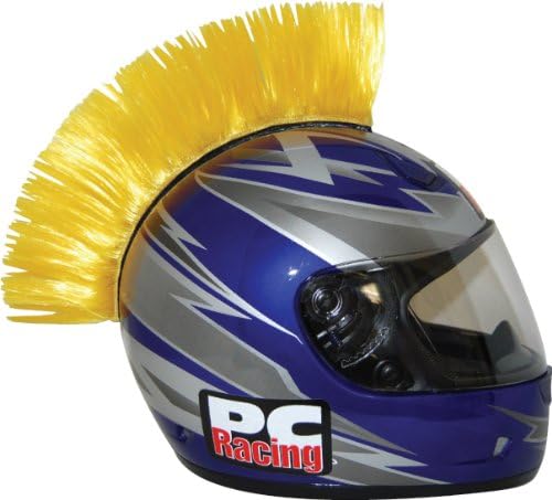 Pcracing pchmyellow helmet mohawk (yellow) (PCHMYELLOW)