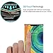 Janmitta for Huawei Mate 30 Pro Screen Protector, [Scratch Resistant][Anti-Fingerprint][Bubble Free][3D Arc Edge][Ultra Thin] Tempered Glass for Huawei Mate 30 Pro (Black)
