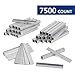 WORKPRO Heavy Duty T50 Staples and Brad Nails Combo Kit, 7500-count