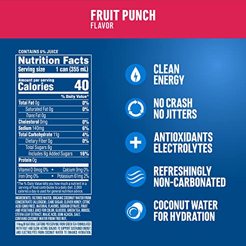 X2 Clean Energy Drink Sustained Energy for Sport & Fitness Endurance