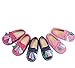 KEESKY Slip-On Flat Oxford Shoes For Toddler Kids Boys Girls Slip-On Casual Sneakers