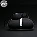 LUOMON LM3129 Black Frame/Grey Lens Polarized Wrap-Around Sport Sunglasses