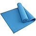 Reehut 1/4-Inch High Density - Exercise Yoga Mat with Carrying Strap for Fitness & Workout (Blue)